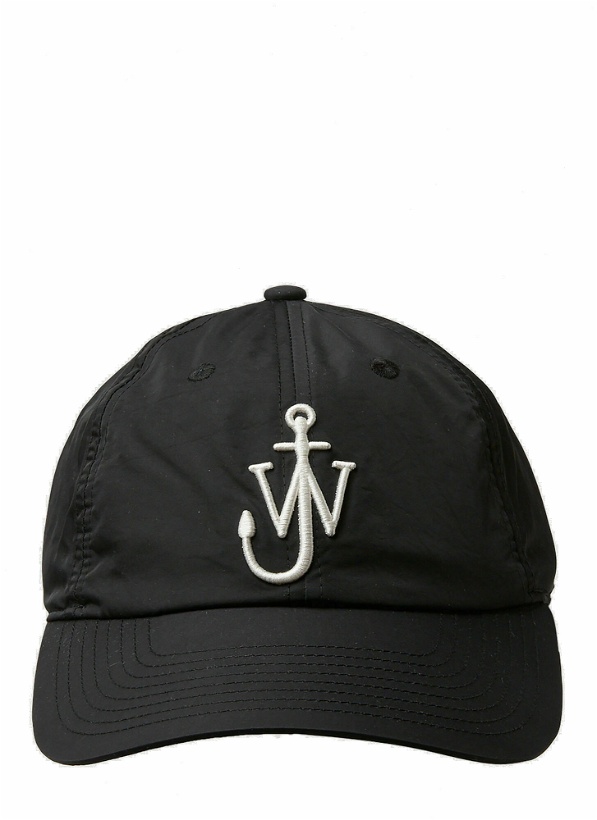 Photo: Logo Embroidered Baseball Cap in Black