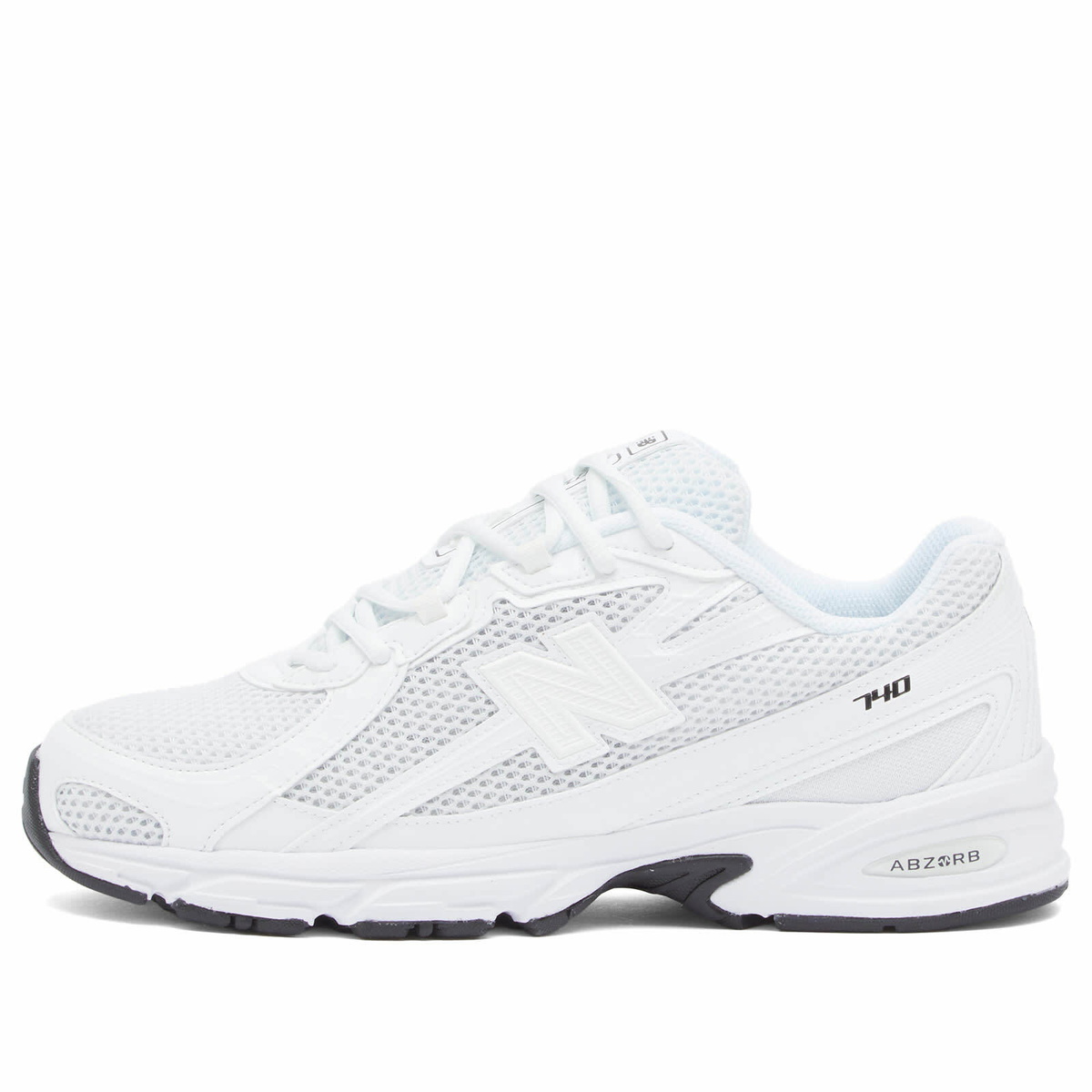New Balance 740 Sneaker in Nb White