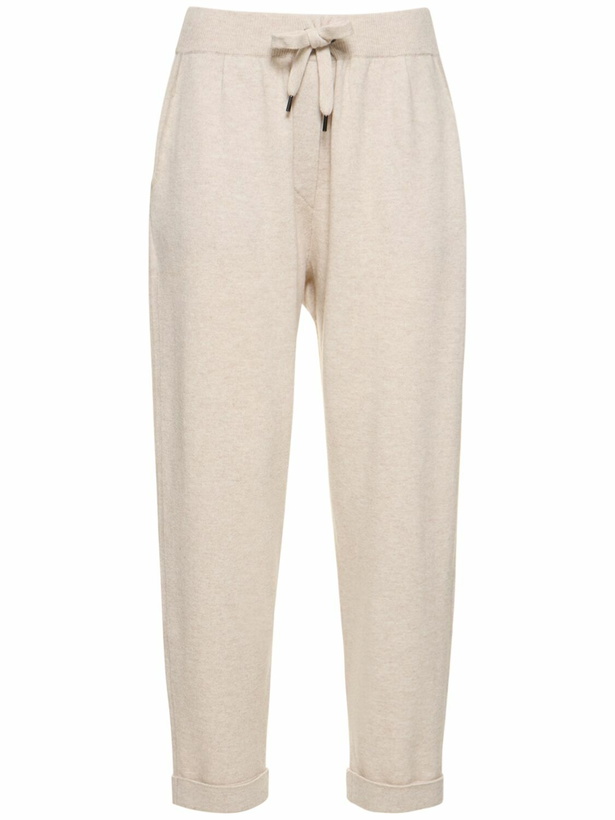 Photo: BRUNELLO CUCINELLI - Cashmere Knit Joggers