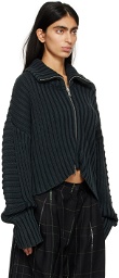 Han Kjobenhavn Black Zip Sweater