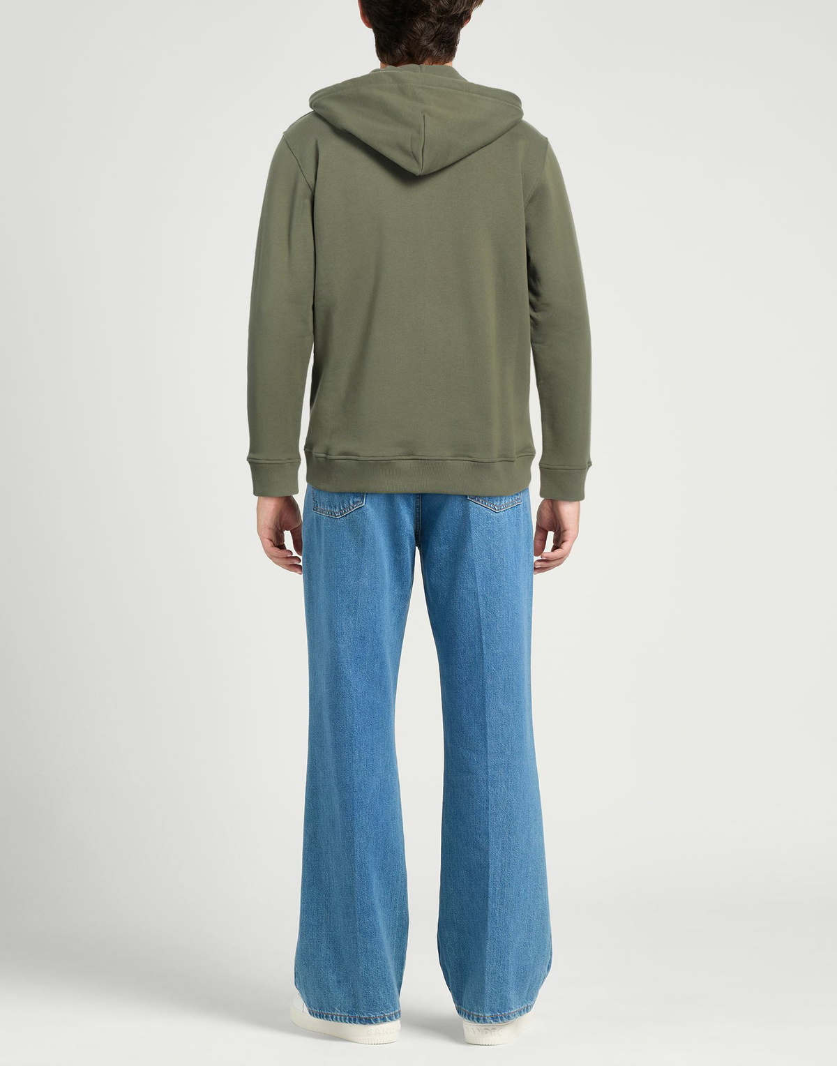 Dondup Mens Sweatshirt Military in Green