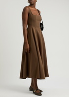 Odd Muse The Ultimate Muse Jersey Midi Dress Chocolate