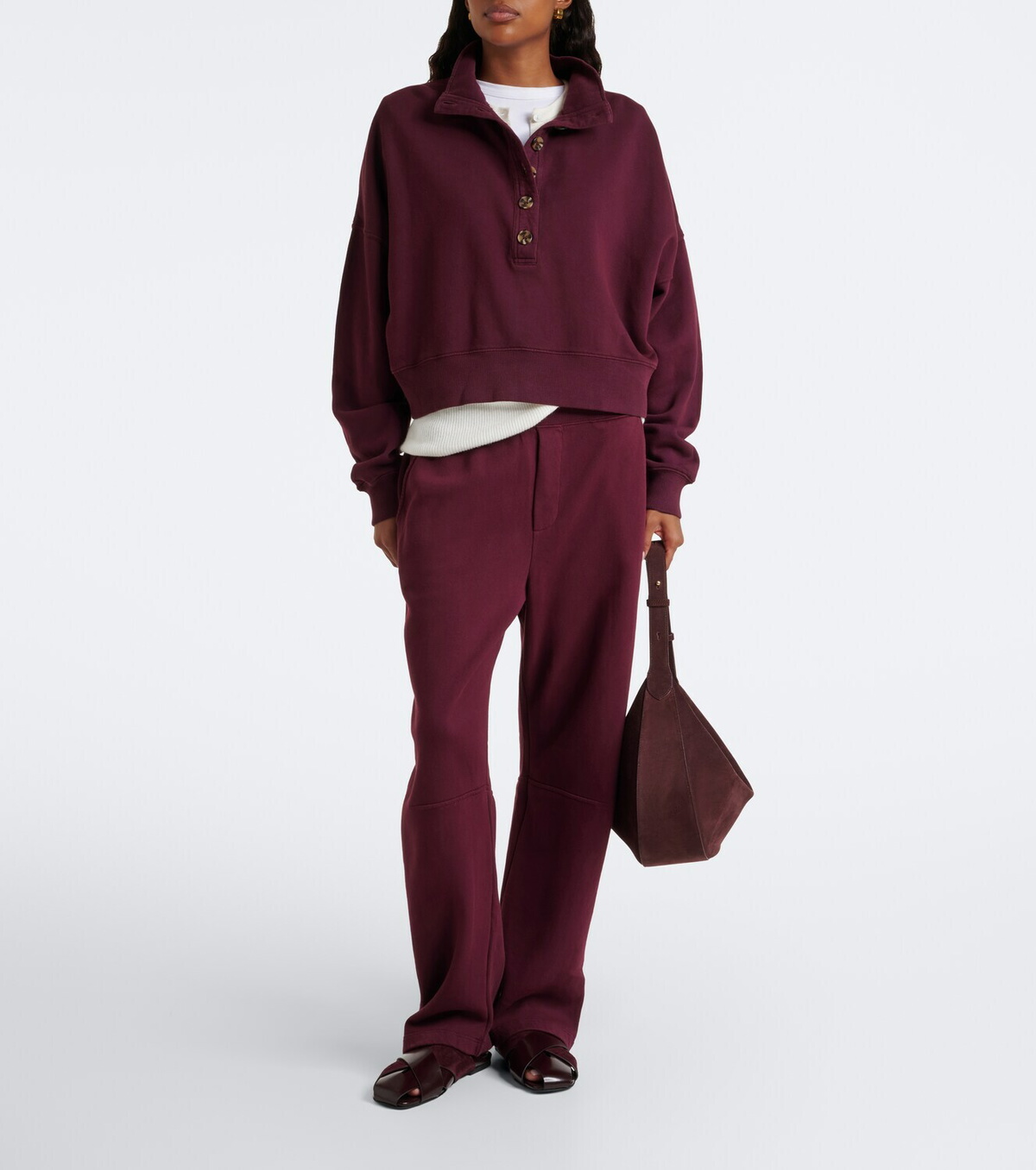 Velvet Karen cotton straight pants