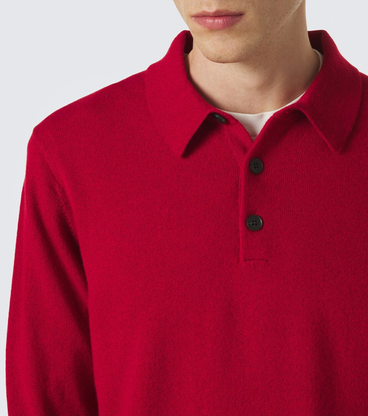 Sunspel Cashmere polo sweater