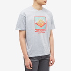 The National Skateboard Co. x Area Ghost Game T-Shirt in Grey
