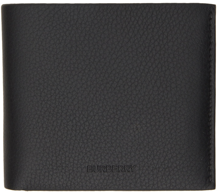 Photo: Burberry Black Leather Bifold Wallet