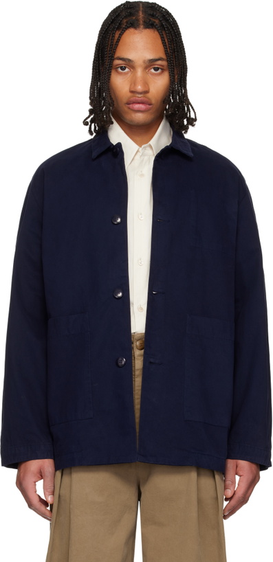 Photo: Toogood Navy 'The Mechanic' Jacket
