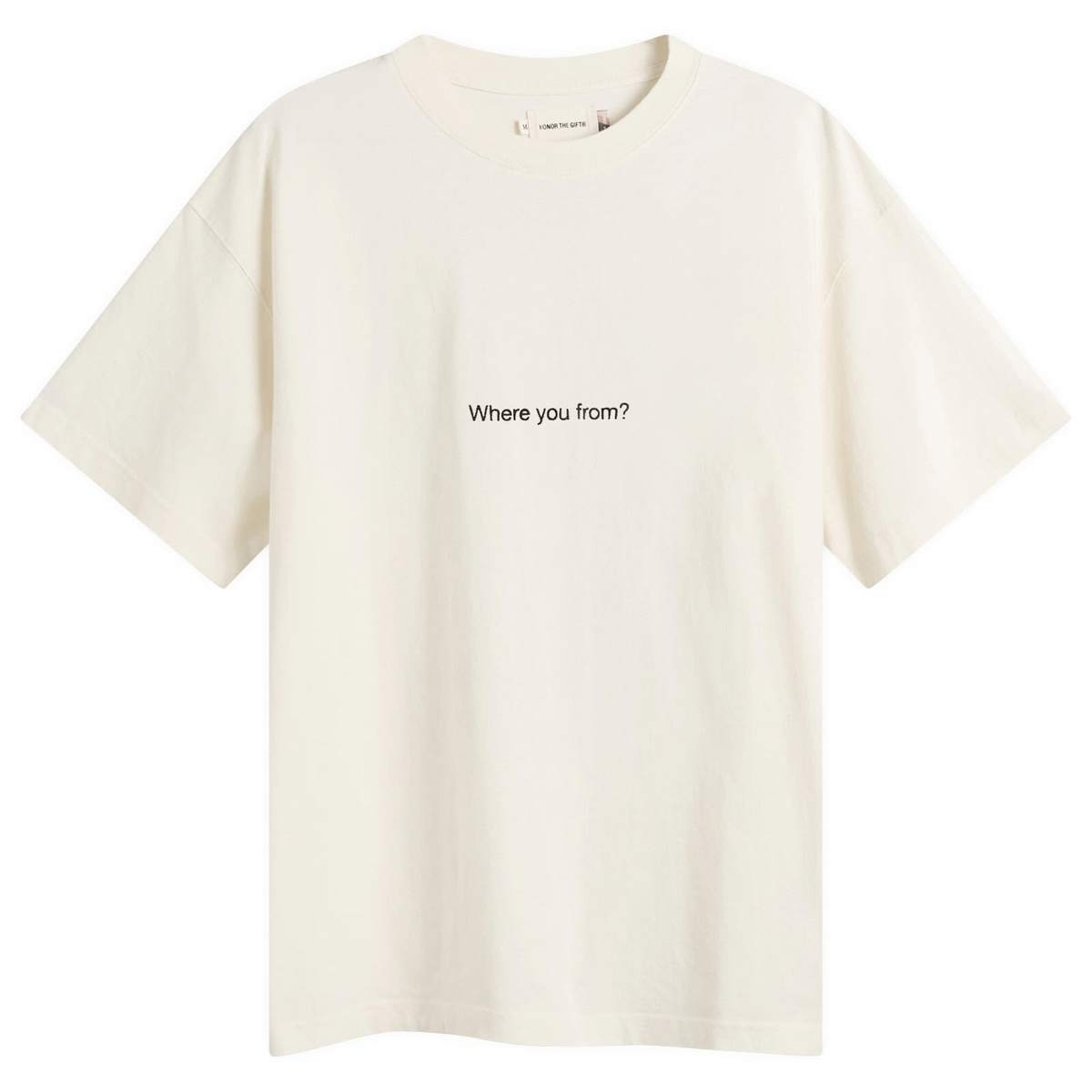 Honor the Gift Men's Where You From T-Shirt in White