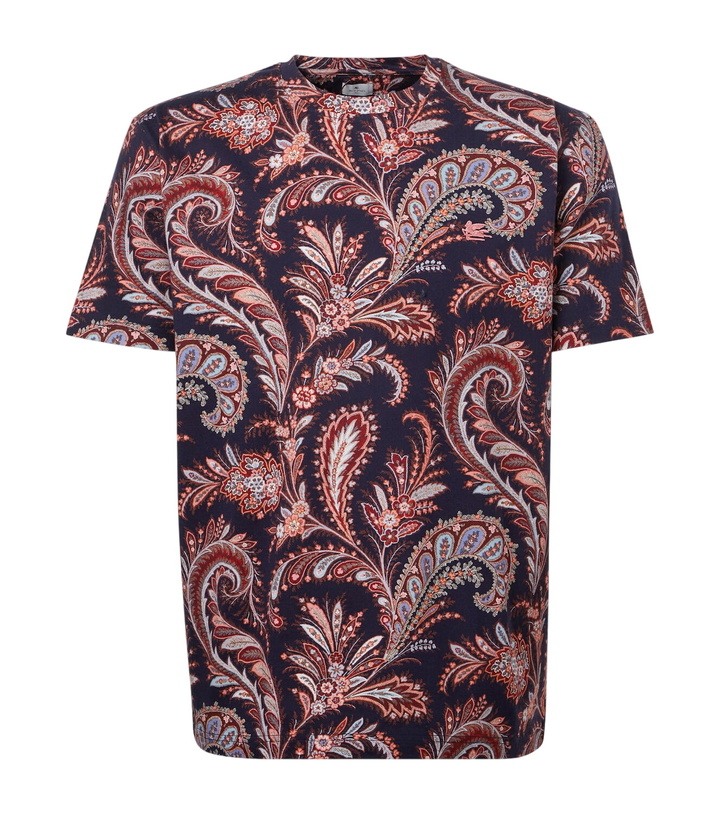 Photo: Etro Paisley cotton jersey T-shirt
