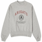 Axel Arigato Women's University Logo Sweatshirt in Grey Mel