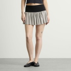 Gimaguas Women's Charlie Mini Skirt in Grey/Black