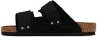 Birkenstock Black Regular Uji Sandals