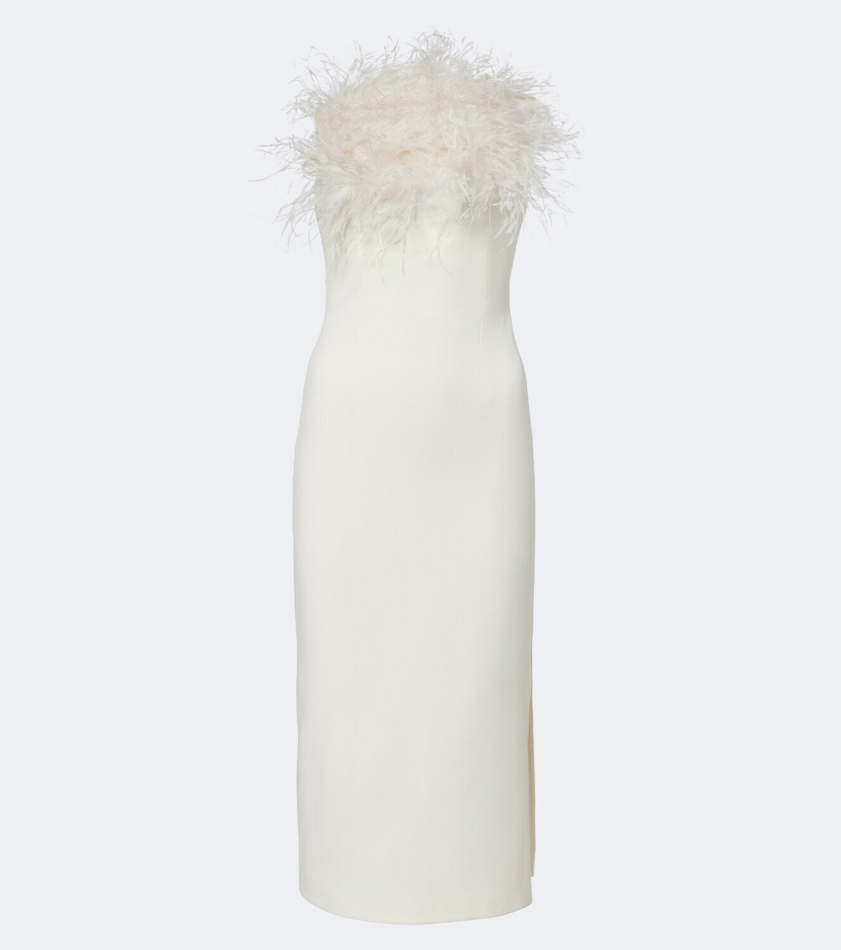 Safiyaa Aerine crêpe midi dress