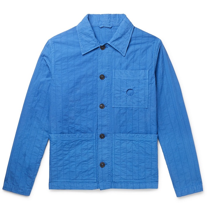 Photo: Craig Green - Quilted Cotton-Canvas Chore Jacket - Blue