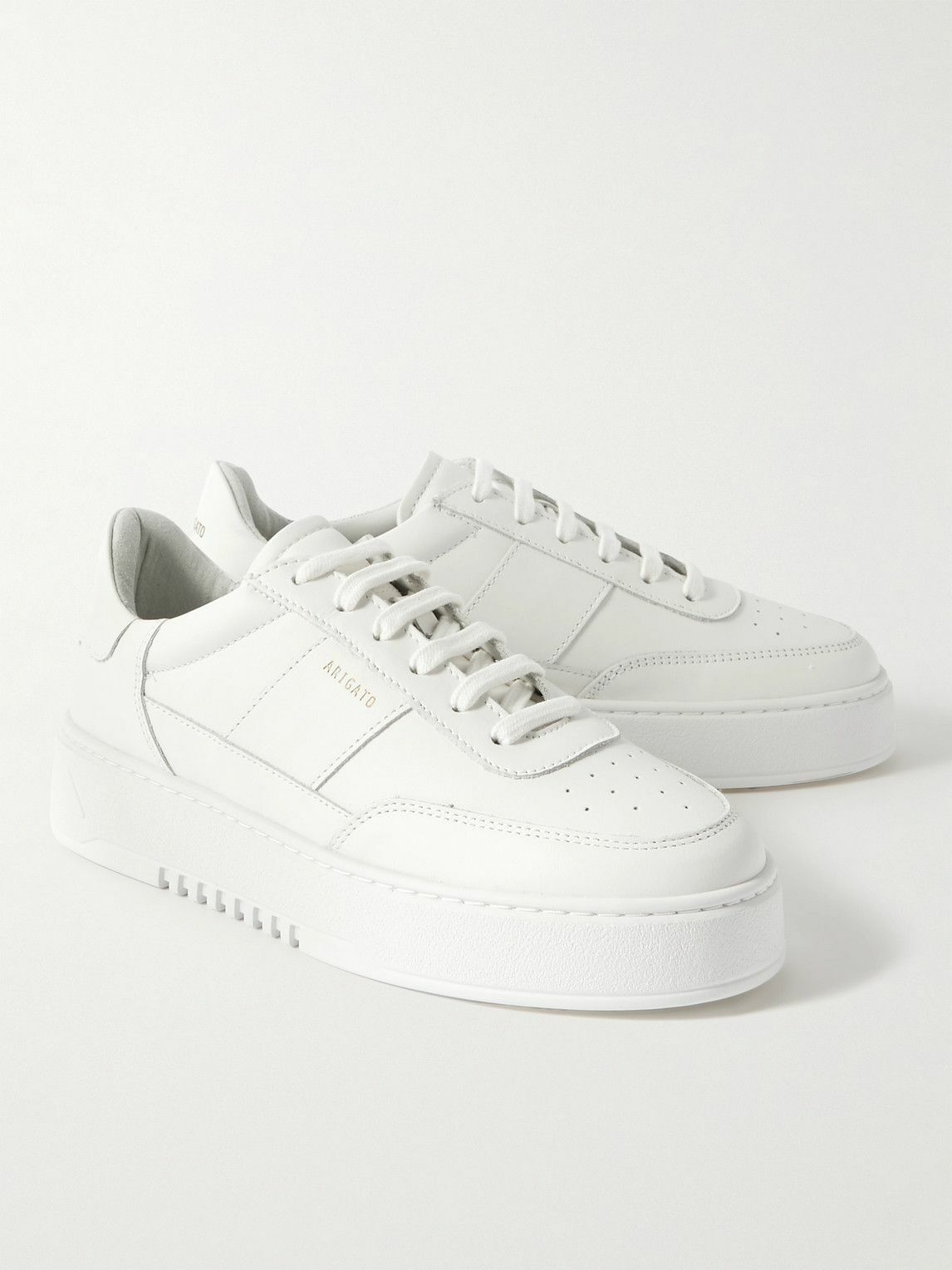 Axel Arigato - Orbit Vintage Leather Sneakers - White Axel