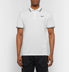 Nike Tennis - NikeCourt Dry Dri-FIT Piqué Tennis Polo Shirt - Men - White