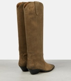 Isabel Marant - Lomero suede knee-high boots