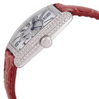 Franck Muller Cintree Curvex Hand Wind Diamond Silver Dial Watch 1750 S6 G D CD OG