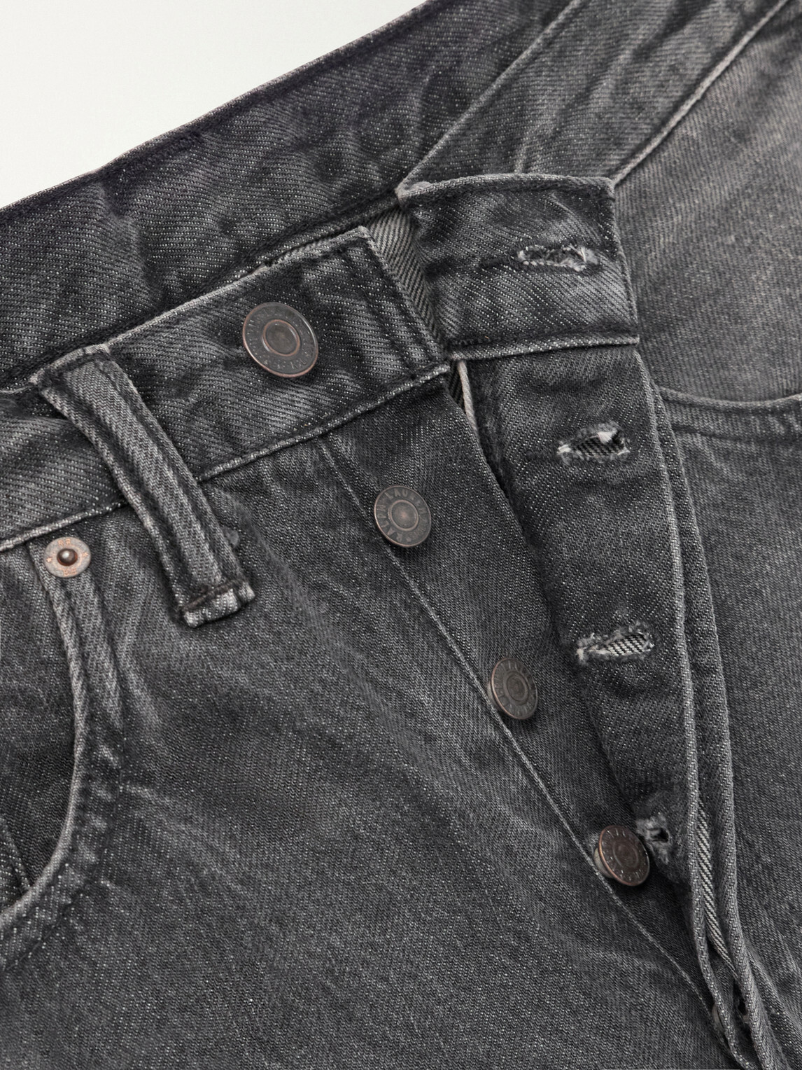 RRL - Straight-Leg Jeans - Black