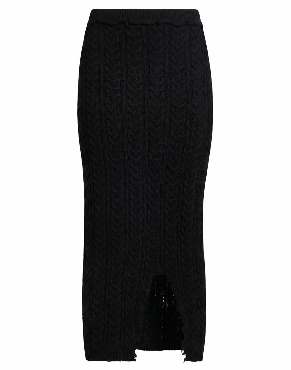 Laneus Womens Midi skirt in Black