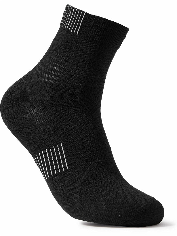 Photo: ON - Ultralight Mid Stretch-Knit Socks - Black