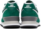 New Balance Green 574 Low Sneakers