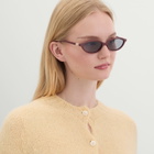 Le Specs Women's Duskfall Sunglasses in Merlot/Smoke Tint 