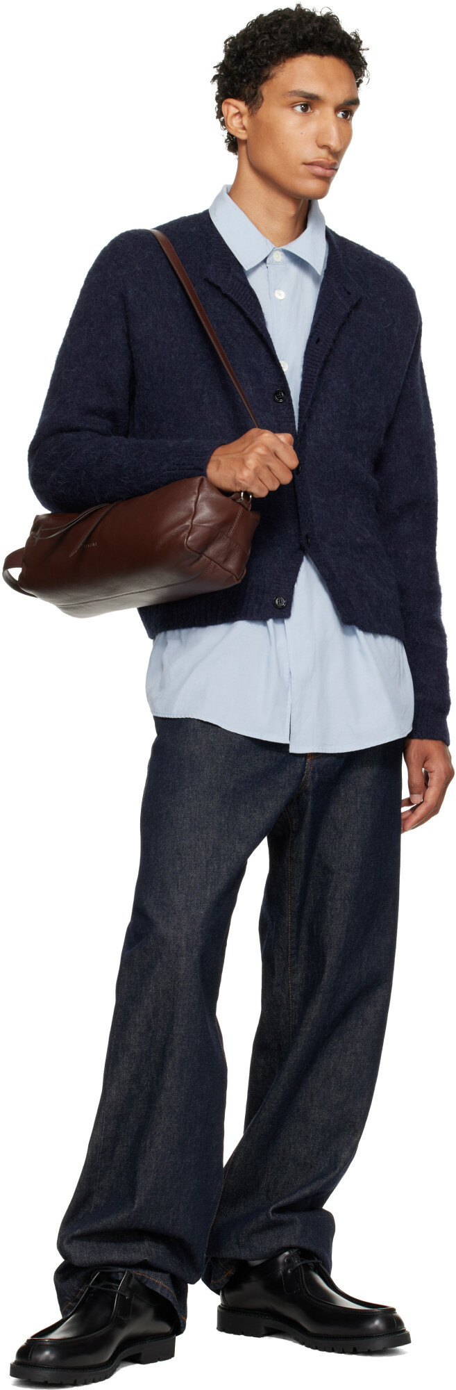 LEMAIRE Brown Care Sling Bag