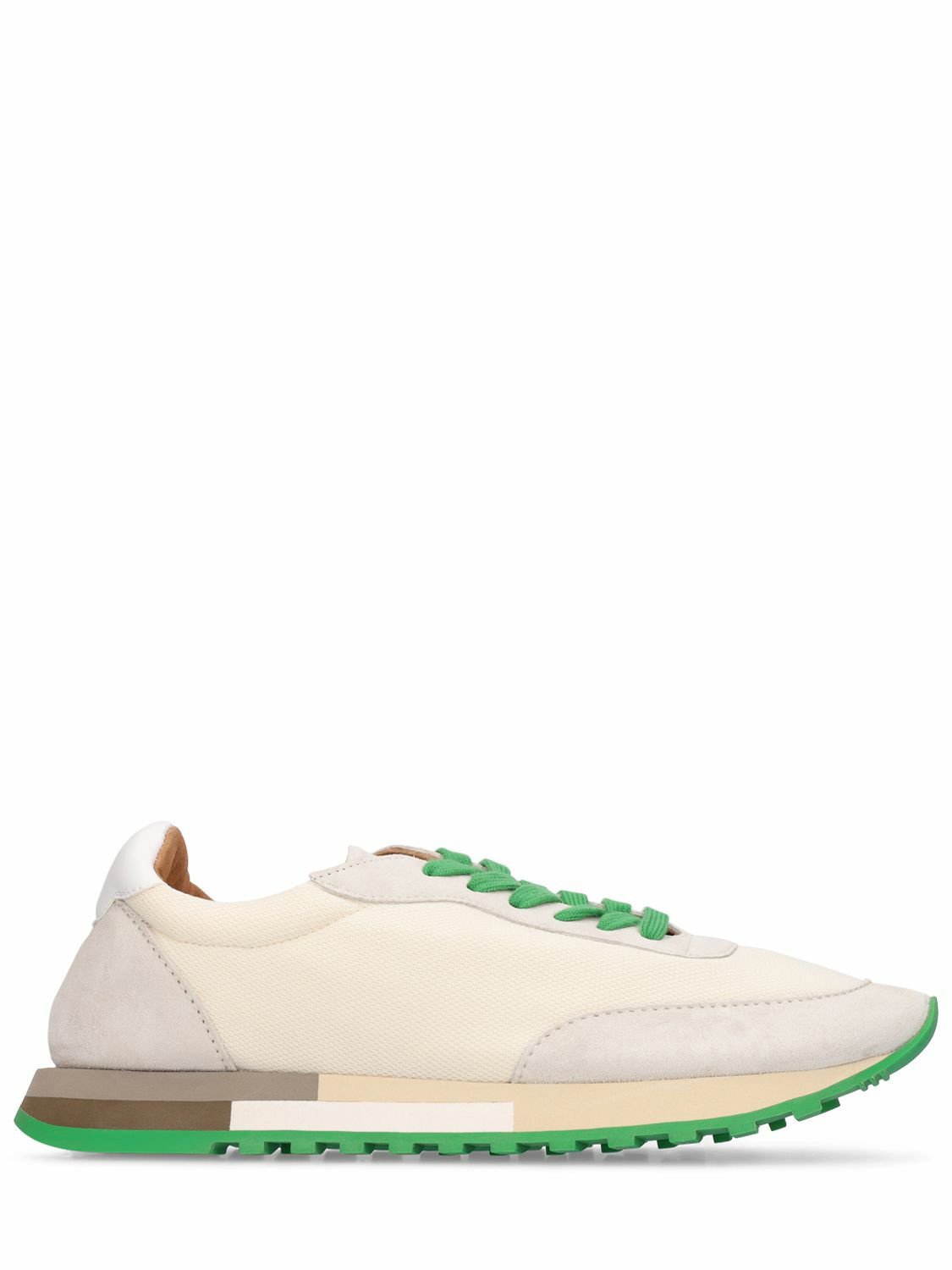 THE ROW - 20mm Owen Leather & Mesh Sneakers The Row