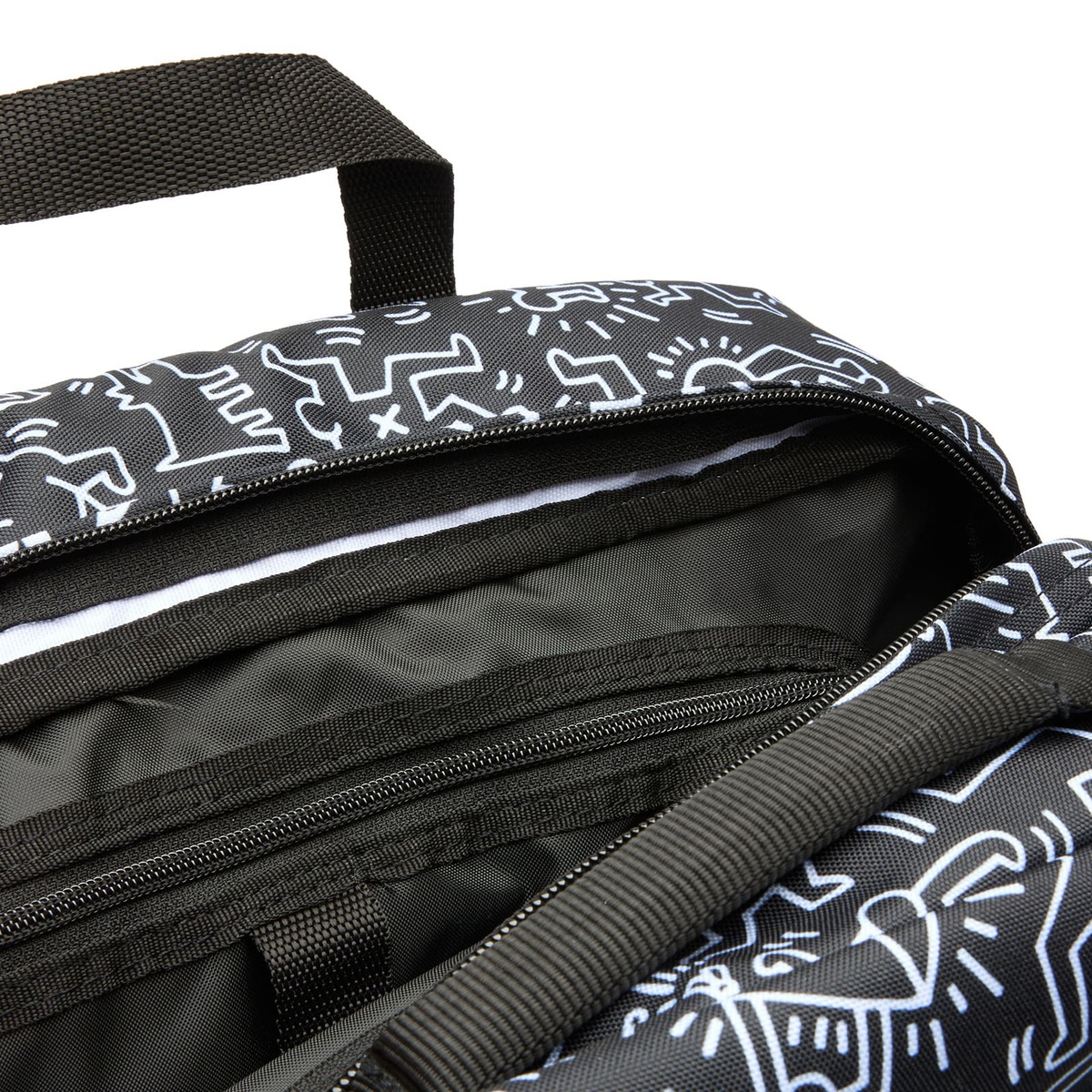 Eastpak x Keith Haring Travelpack Backpack in Black 