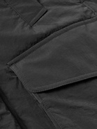 Incotex - Padded Washed-Nylon Jacket - Gray