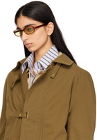 BONNIE CLYDE Brown Coco Sunglasses