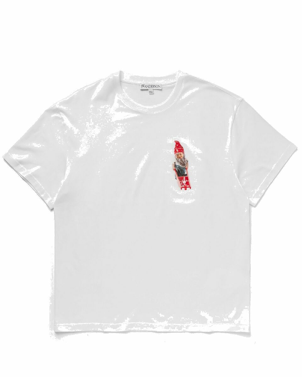 Photo: Jw Anderson Gnome Chest Tee White - Mens - Shortsleeves