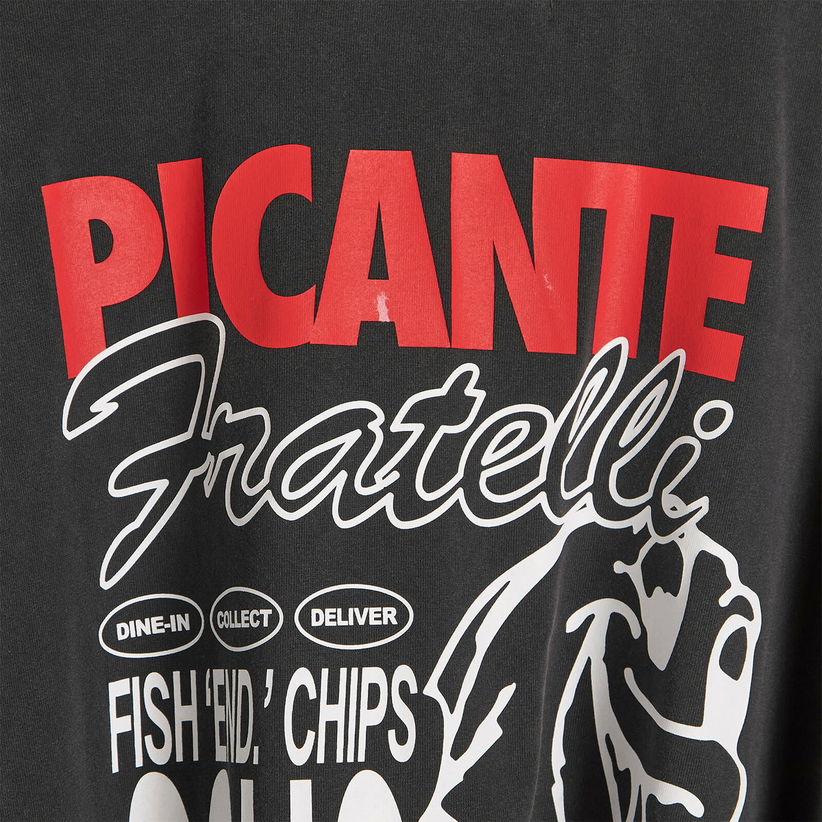 END. x PICANTE Store T-Shirt in Vintage Black