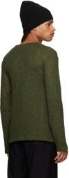 Our Legacy Green Double Lock Sweater