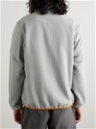 OSTRYA - Bluebird fleece half-zip sweater - Gray