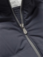 BRUNELLO CUCINELLI - Oversized Quilted Shell Hooded Down Jacket - Blue