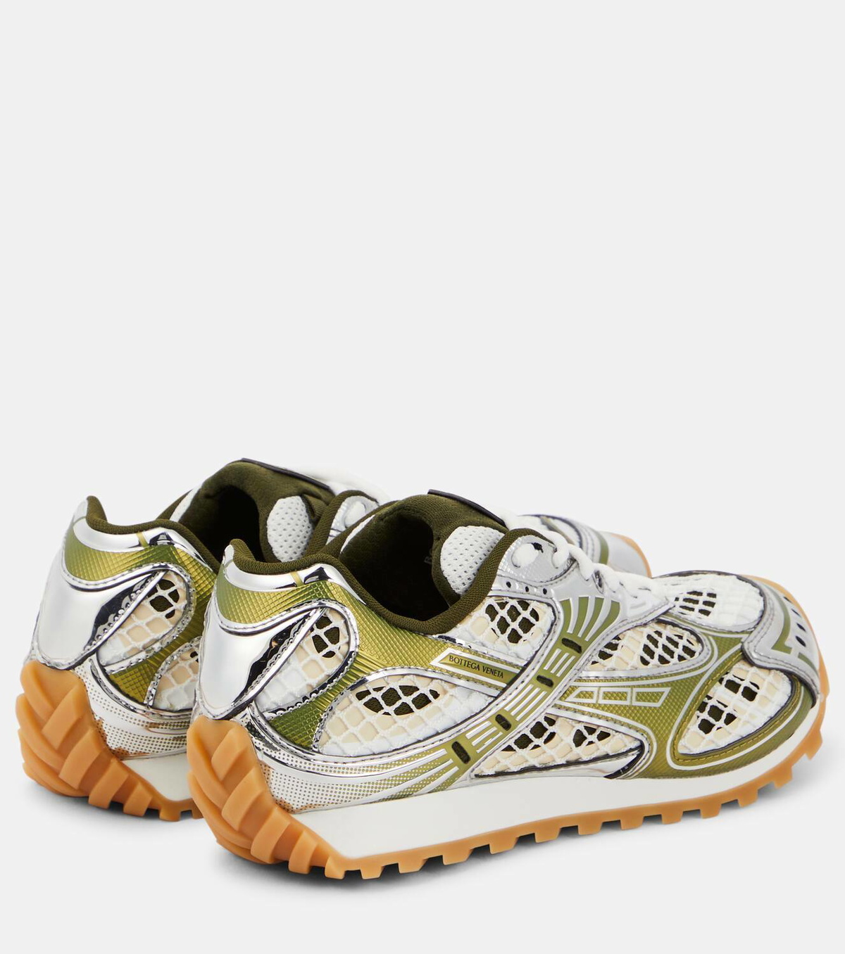 新作【Bottega Veneta】Orbit ランナースニーカー、ゴールド Orbit sneakers in gold - Bottega Veneta | Mytheresa