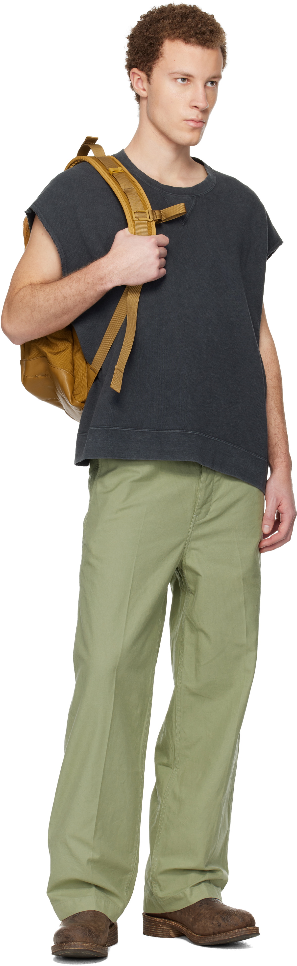 visvim Black Mondo S/L DMGD Sweatshirt