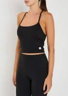Vuori All The Feels Stretch-jersey Tank Black