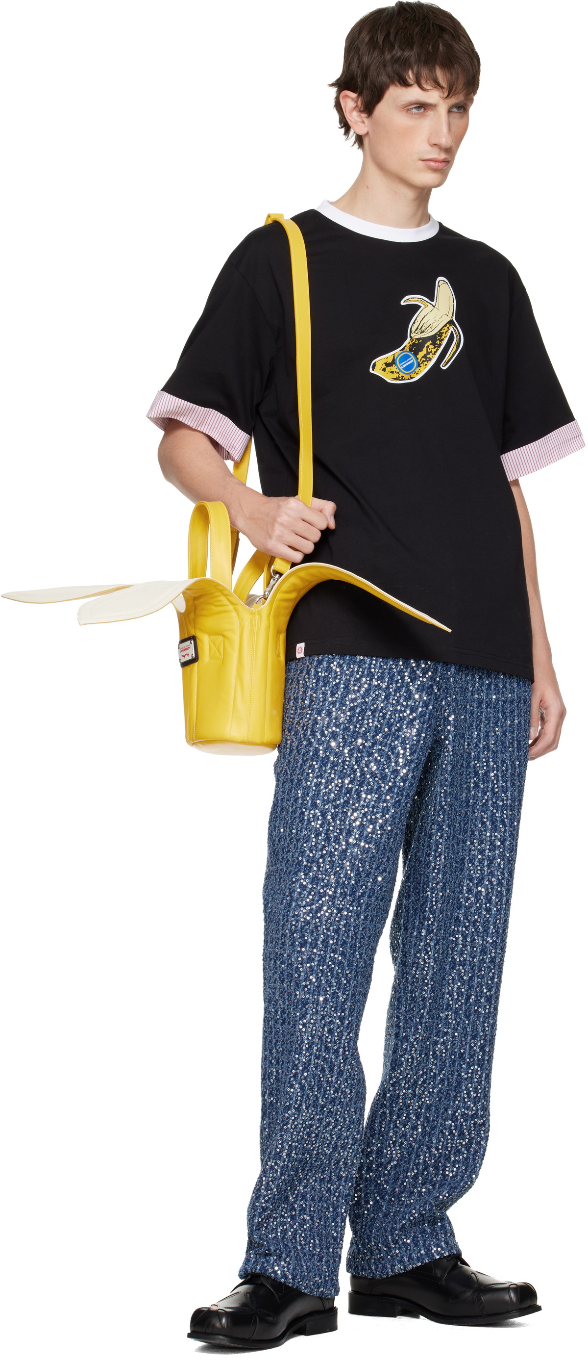 Charles Jeffrey LOVERBOY Blue Art Jeans