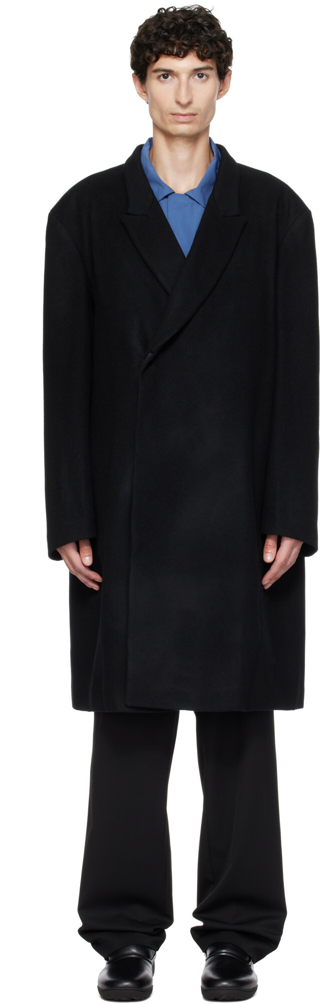 Kiko Kostadinov Black and Off-White Tulcea Hunting Jacket Kiko