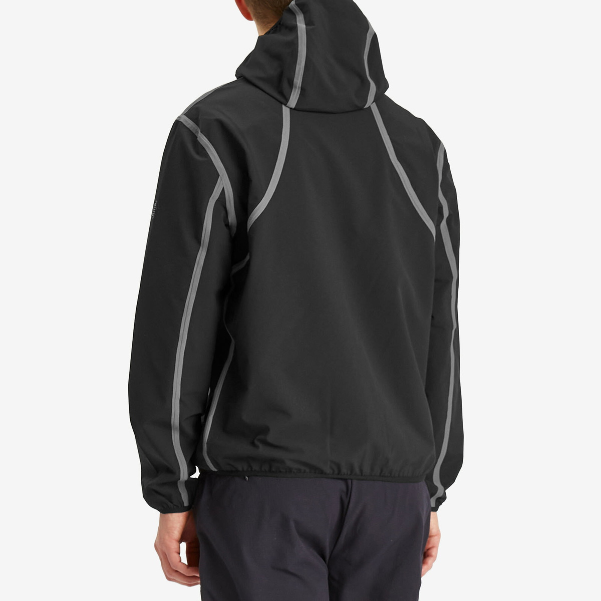 Purple Mountain Observatory Men's Softshell Balaclava Jacket in Black