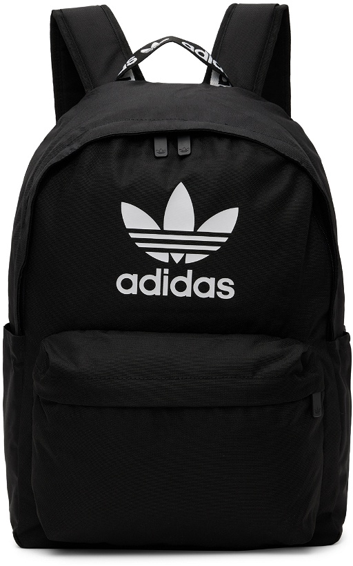 Photo: adidas Originals Black Adicolor Backpack