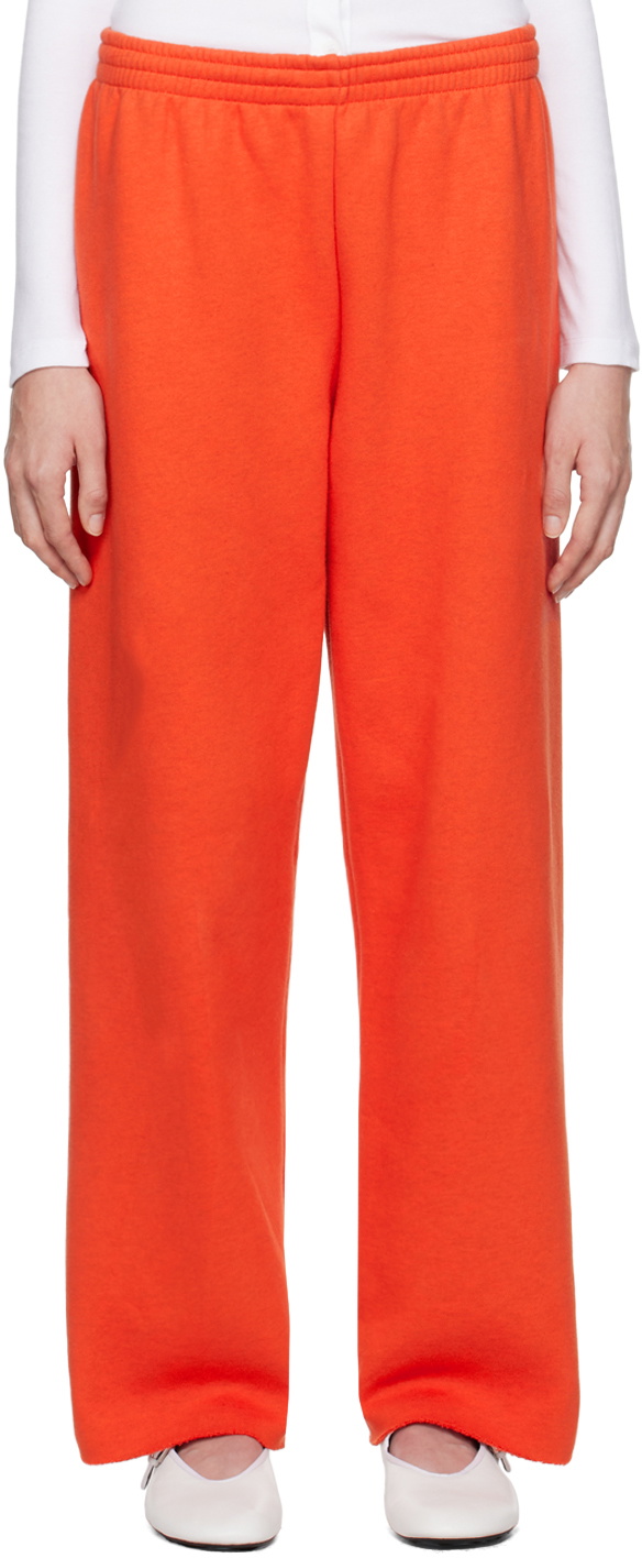 Gil Rodriguez Orange Heavy Fleece Sunday Lounge Pant