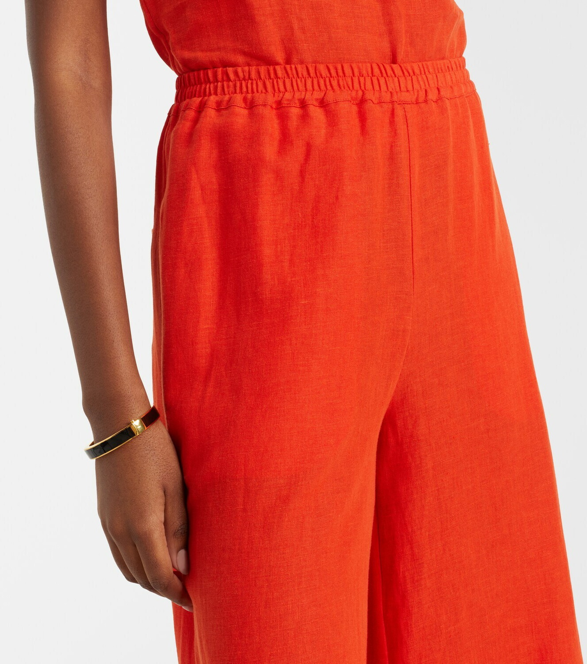 Eres Select linen wide-leg pants