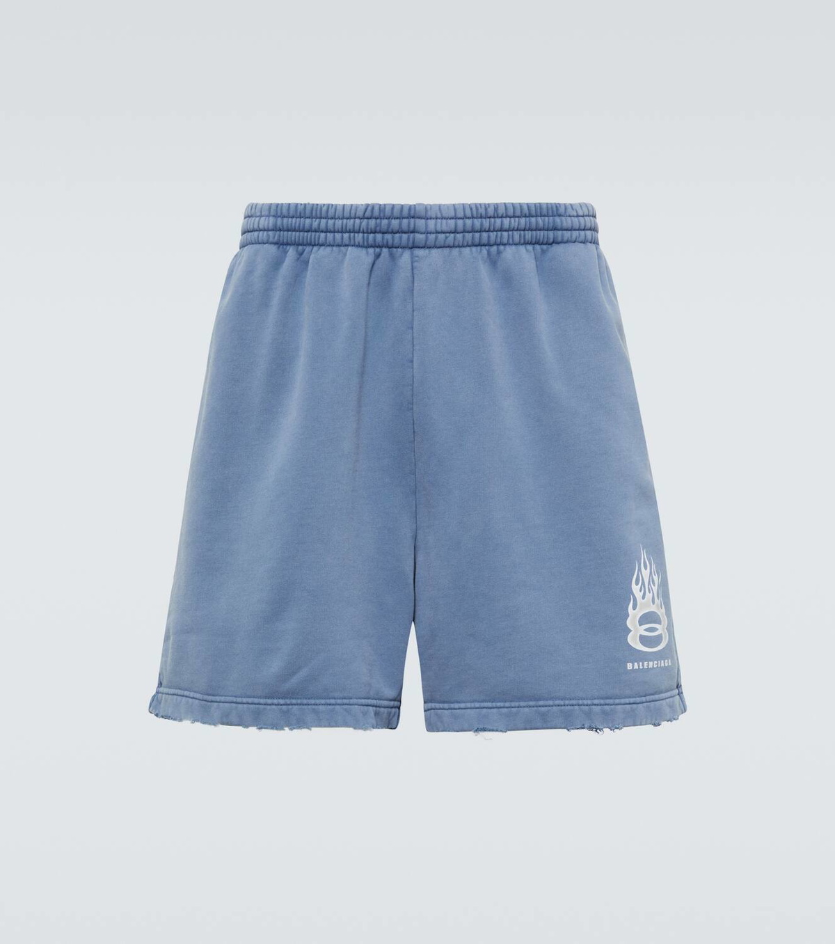 Balenciaga Political Campaign cotton fleece shorts