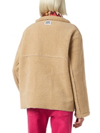MC2 Saint Barth Woman Reversible Shearling Jacket