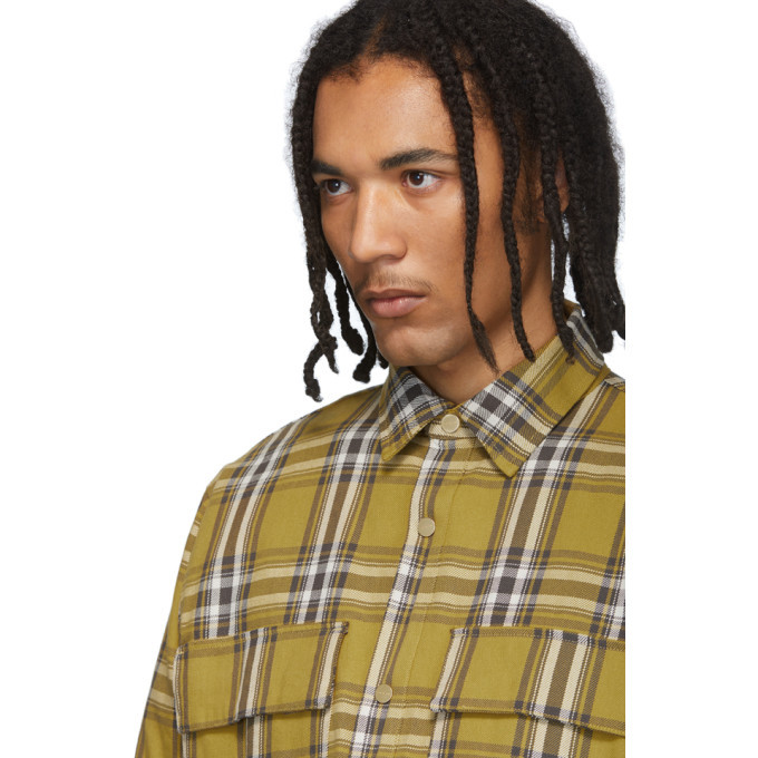 This Is Not LV Yellow + Black Flannel Shirt – DUST OF GODS