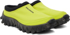 Salomon Yellow Snowclog Slippers